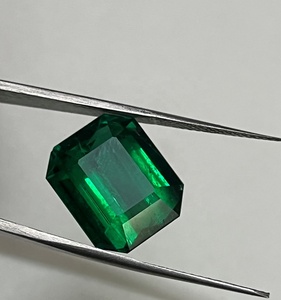 ธรรมชาติได้รับการรักษา16.46ขนาดใหญ่ได้รับการรับรองสีเขียวสดใสคุณภาพดีแปดเหลี่ยมรูปร่างแซมเบียมรกตโดย Sadiya นานาชาติ - Product Image 2