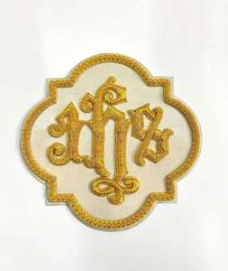 Badges en fil de bullion brodés à la main personnalisés, porte-badge de poche de qualité supérieure - Badges en fil de bullion personnalisés de qualité supérieure provenant des fabricants - Product Image 2