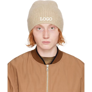 Venta caliente nuevo diseño Casual cómodo Beanie Cap's moda Street Wear Plain Jacquard transpirable Cap's - Product Image 3