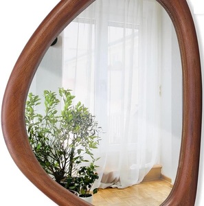 Miroirs muraux en bois modernes et économiques avec verre décoratif élégant Accents de maison élégants à des prix de gros abordables - Product Image 2