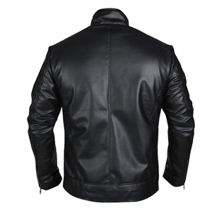 Chaqueta de cuero para hombre de moda otoño-invierno a precio de mayorista. Los mejores fabricantes y proveedores de chaquetas de cuero para hombre en venta. - Product Image 2