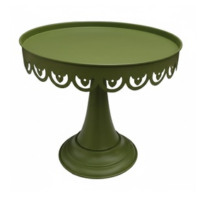 Base para Pastel Decorativa con Diseño de Flores de Hierro, Nuevo Diseño Elegante y Sofisticado, Base para Pastel de Decoración de Lujo de la Mejor Calidad - Product Image 2