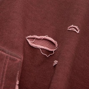 Sweat à capuche cagoule pour hommes 100% coton épais surdimensionné Double capuche fermeture éclair épaule tombante sweat d'hiver personnalisable - Product Image 5