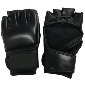 Medio Dedo de alta calidad ganador MMA guantes de lucha ajustable muñeca logotipo personalizado guantes de lucha - Product Image 3