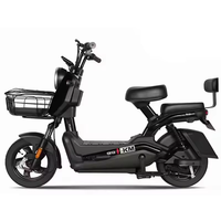 Scooter Eléctrico Barato de 2 Ruedas, Bicicleta Eléctrica de 48V 350W con Motor sin Escobillas, Bicicleta Urbana de Largo Alcance para Adultos