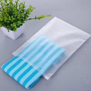 Custom Wholesale Thickened Ziplock <b>Bags</b> Transparent Color Zipper Packaging for Underwear & <b>Clothing</b> - Product Image 5