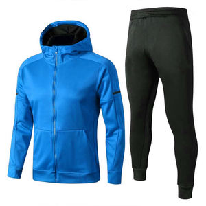 Ropa de calle de algodón de felpa francesa con logotipo personalizado, chándal apilado, conjuntos de Jogger, chándal personalizado de gran tamaño, pantalones de chándal, conjuntos de sudaderas con capucha para hombre - Product Image 1