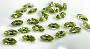 Peridoto Natural Corte Marquesa 5x10mm Facetado-Peridoto Suelto Corte Marquesa Calidad Aaa - Product Image 3