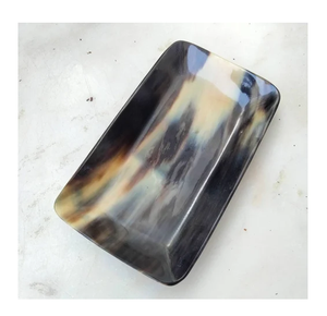 ถาดเสิร์ฟทำจากเขาควายขายดีที่สุด ดีไซน์สวยงาม รูปทรงตามสั่ง ถาดเก็บของทำจากเขาควาย - Product Image 6