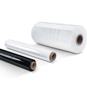 Miglior prezzo Pe personalizzato Cast Jumbo a prova di imballaggio in plastica trasparente termoretraibile elasticizzato Lldpe Stretch Roll pellicola