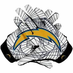 Nouveauté Gants de receveur de football à design personnalisé en spandex, ajustement confortable, protection sportive pour adultes et enfants - Product Image 5