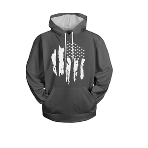 <b>Men's</b> Oversized Drop Shoulder Heavyweight Fleece Embroidered Pullover <b>Hoodie</b> Custom Logo Streetwear Winter Anti-Pilling - Product Image 5