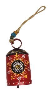 Lindo muñeco de nieve de metal con decoración colgante Metal rústico árbol de Navidad decoración adornos cascabel muñeco de nieve - Product Image 6