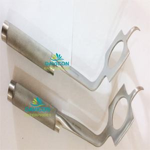 Instrumento quirúrgico ortopédico RETRACTOR PATELAR DE ALTA CALIDAD para la exposición de la rodilla, herramienta de acero inoxidable para la retracción de la rótula - Product Image 6