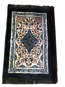 Vente chaude tapis de prière motif magnifiquement imprimé tapis de prière confortable prix de gros tapis de prière de voyage portable - Product Image 4