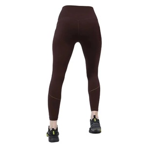 Equipo de entrenamiento de gimnasio de satén de alta calidad personalizado para mujer, ropa deportiva con función de realce, logotipo estirable en la cintura - Product Image 6