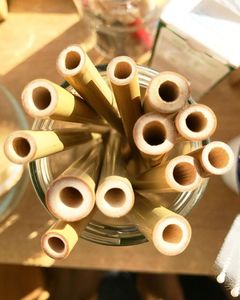 Wholesale Custom Logo <b>Reusable</b> Disposable Bamboo <b>Straws</b> | Biodegradable Durable Eco-Friendly BPA Free Made by Eco2go Vietnam - Product Image 2