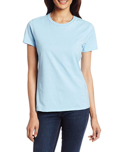 2025 été XL taille femmes coton T-Shirt écologique qualité supérieure manches courtes Logo personnalisé imprimé motif fabriqué en usine - Product Image 4
