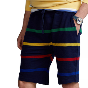 Short de survêtement décontracté d'été de haute qualité pour hommes coupe ample en coton épais écologique anti-rides séchage rapide respirant - Product Image 5