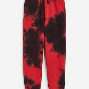 Pantalon de survêtement en coton personnalisé coupe ajustée avec fermeture à glissière pour garçons dernier survêtement de gym de jogging dans un style décontracté conception de pistes empilées - Product Image 3