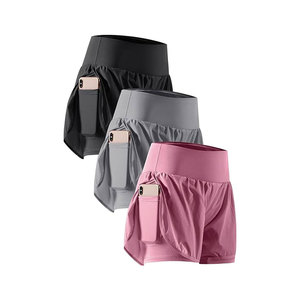 ชุด2ชิ้นกางเกงขาสั้นสลิมฟิตแขนยาวพิมพ์ลายกีฬา - Product Image 4