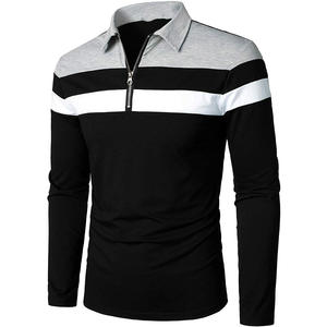 New Designer <b>White</b> Polo <b>Shirt</b> Wholesale Sports <b>T</b> <b>Shirts</b> for Men <b>Long</b> <b>Sleeve</b> Latest Stylish Printed Polo <b>Shirt</b> Fitness Wear Gym - Product Image 4