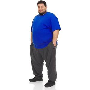 Summer Light Blue 300g Heavy Cotton T-shirt à manches courtes Loose Men's and Women's Casual Half-sleeves Tee - Product Image 2