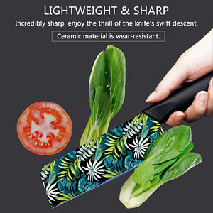 Nuevos Cuchillos de Chef Profesionales de Primera Calidad, Juego de 5 Piezas, Cerámica y Plástico, Aptos para Lavavajillas, Uso Diario en el Hogar, Tareas de Cocina, Gran Venta - Product Image 5