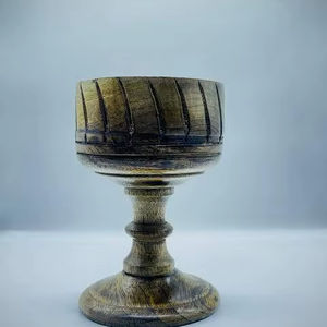 Islamic Ramadan Eid Gift Eco-Friendly Durable Handmade Acacia Wood <b>Incense</b> <b>Burner</b> with Ornate Design - Product Image 1