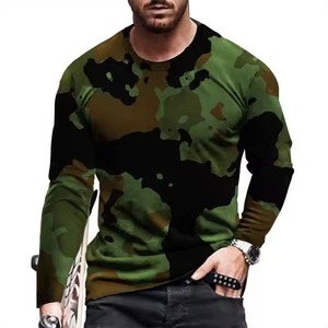เสื้อยืดผู้ชายพิมพ์ลาย GSM 180 100% ผ้าฝ้าย