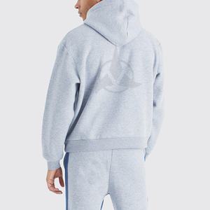 Ensemble de survêtements évasés de qualité supérieure pour hommes, respirant et confortable avec col à capuche, nouveau style pour l'hiver, service OEM - Product Image 4