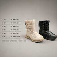 Bottes de neige pour femmes, imperméables, légères, antidérapantes, doublées de polaire, mi-mollet, dessus en textile PU, EU 36 à 41, vente en gros