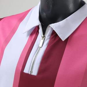 Polo de Golf en blanco para hombre con bordado de logotipo personalizado, camisetas polo de manga corta transpirables de secado rápido para hombre, novedades - Product Image 4