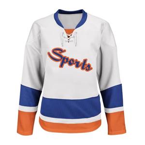 ชุดฮอกกี้น้ำแข็งแบบใหม่ คุณภาพสูง รับผลิตตามแบบ บริการ OEM ดีไซน์ล่าสุด ชุดทันสมัย ระบายอากาศได้ดี แห้งเร็ว 100% - Product Image 3