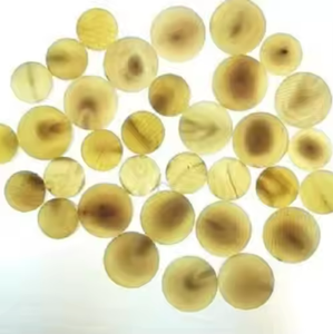 Personnalisation en gros 4 trous naturel de haute qualité pour le bouton de klaxon de costume couleur personnalisée vierge bouton de klaxon véritable de buffle brun - Product Image 2