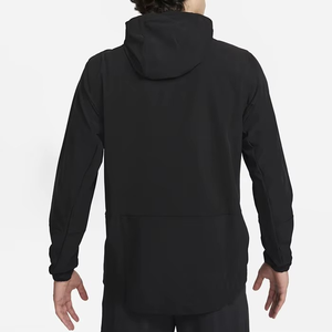 Logotipo personalizado al por mayor de cremallera completa para hombre de punto con capucha Regular Fit 100% algodón bordado impermeable chaqueta con capucha - Product Image 6