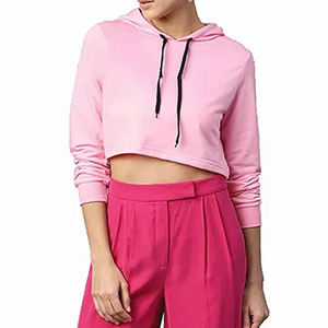 Sudaderas de Alta Calidad para Mujer, Sudadera de Invierno Hecha de Algodón y Poliéster, Etiqueta con Logotipo Personalizado y Bolsillos Personalizables - Product Image 3