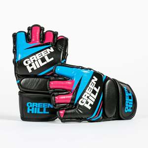 Guantes de Entrenamiento de Boxeo CHROMA RAGE MMA, Personalizados, de Cuero PU, con Cordones en la Muñeca y Diseño Impreso - Product Image 1