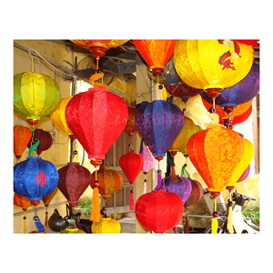 BEST SELLER 2025 SILK <b>LANTERN</b> WITH <b>BAMBOO</b> FRAME AND STEEL FRAME FROM 99 GOLD DATA VIET NAM FACTORY - Product Image 5