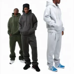 เสื้อฮู้ดดี้ผู้ชายคุณภาพพรีเมียมรุ่นใหม่ล่าสุด ผ้าฝ้าย 100% สวมใส่สบาย ระบายอากาศได้ดี พร้อมฮู้ดสำหรับผู้ใหญ่ - Product Image 4