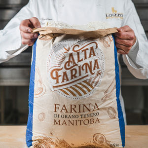 Harina de Trigo Blando Tipo 00 Manitoba, Hecho en Italia, 25 kg en Bolsa de Papel, Alto Contenido de Proteínas - Product Image 2