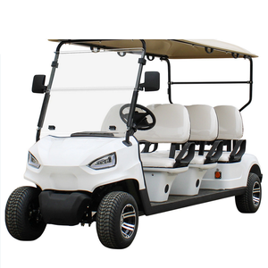 Carrito de golf todoterreno eléctrico de 4-6 asientos Street Legal con carrito de golf de gasolina de 4 ruedas motrices para adultos de 5000W - Product Image 1