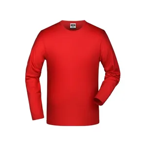T-Shirt Promozionale Personalizzabile a Maniche Lunghe Elasticizzata per Merchandising - Product Image 3