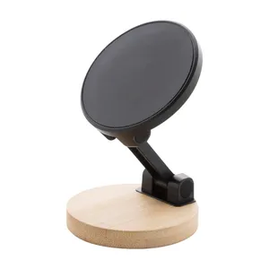 Organisateur de bureau en bambou magnétique - Design écologique et durable - Product Image 2
