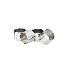 Aluminum Napkin Ring Holder for Home Party Best Selling <b>Table</b> Ware Use Shiny Polished 304 Stainless Steel Napkin Ring Holder - Product Image 1