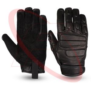 Gants tactiques de rappel d'agent spécial de haute qualité, protection contre les chocs, adhérence améliorée, couleurs personnalisables, logo - Cuir de vachette - Product Image 1
