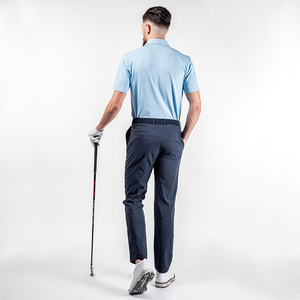 Pantalon de golf pour homme d'été, uni, teinture unie, taille mi-haute, gris foncé, décontracté, extérieur, léger, avec service OEM - Product Image 2