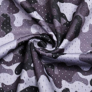 Maillot de basket réversible en gros Polyester Gris Camouflage Personnalisez votre propre maillot de basket-ball de style nouveau - Product Image 6