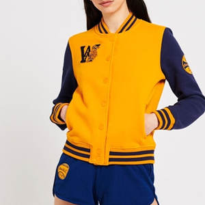 Offre Spéciale nouveau Design veste de baseball pour les femmes nouveauté col montant bas prix lettre Lettermen vestes - Product Image 4