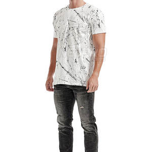 Meilleures ventes de T-shirt à impression solide à séchage rapide pour hommes, vêtements décontractés 100% coton respirants et écologiques - Product Image 5